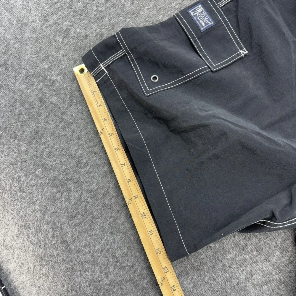 Polo Ralph Lauren Mens XL Charcoal Gray Swim Trunks Cargo Board Shorts NWT